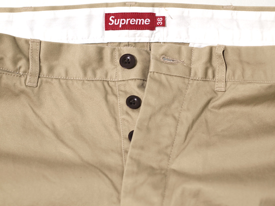 Supreme chino work pant 30インチ 楽天市場】Supreme シュプリーム