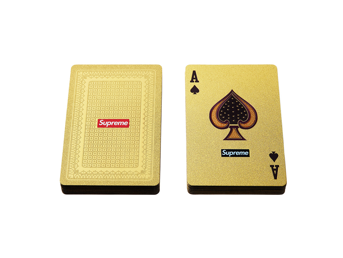 Supreme ゴールドトランプ セット 限定品 Supreme - Gold Deck of