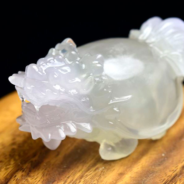 龍亀 ロングイ 置物｜フローライト（蛍石）｜風水置物