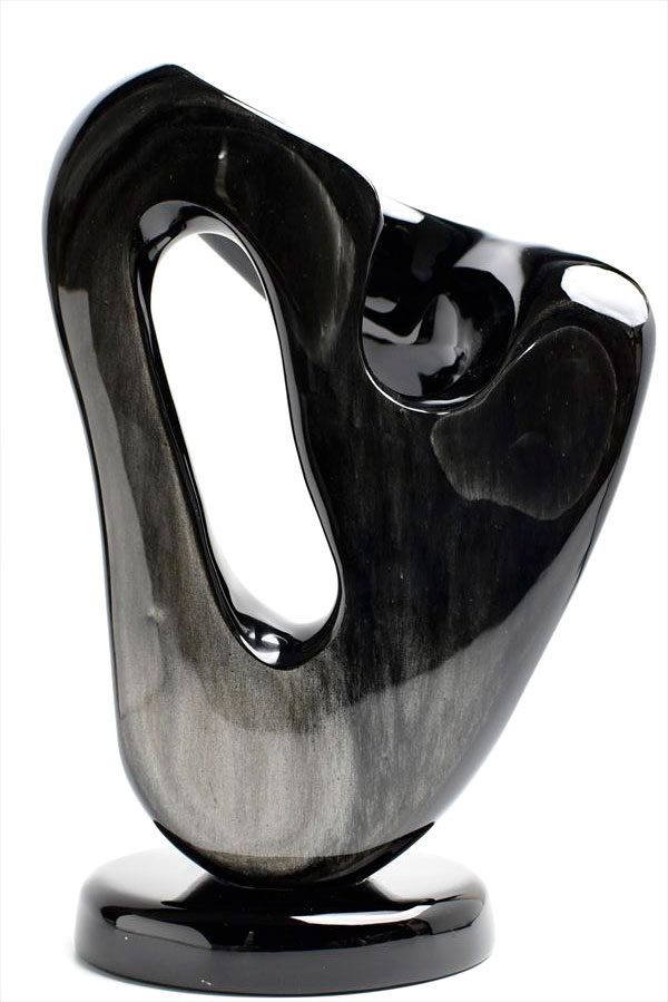 シルバーオブシディアン アブストラクト 置物（約3400g）｜メキシコ産