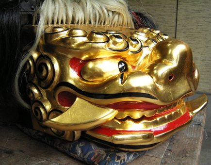 獅子頭 仏壇 修理 漆塗り 祭り 砂川仏檀店 砂川漆工芸 兵庫 姫路