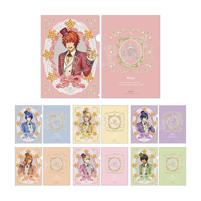 うたの☆プリンスさまっ♪ マットクリアファイル Crown Creamy Land
