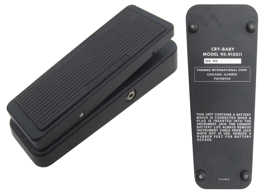 The VOX Showroom -Thomas Organ Cry Baby Wah Pedal - 1967 - 1981