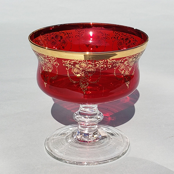 ベネチアングラスベネチアンボトルセット7点ガラスワイングラス べ