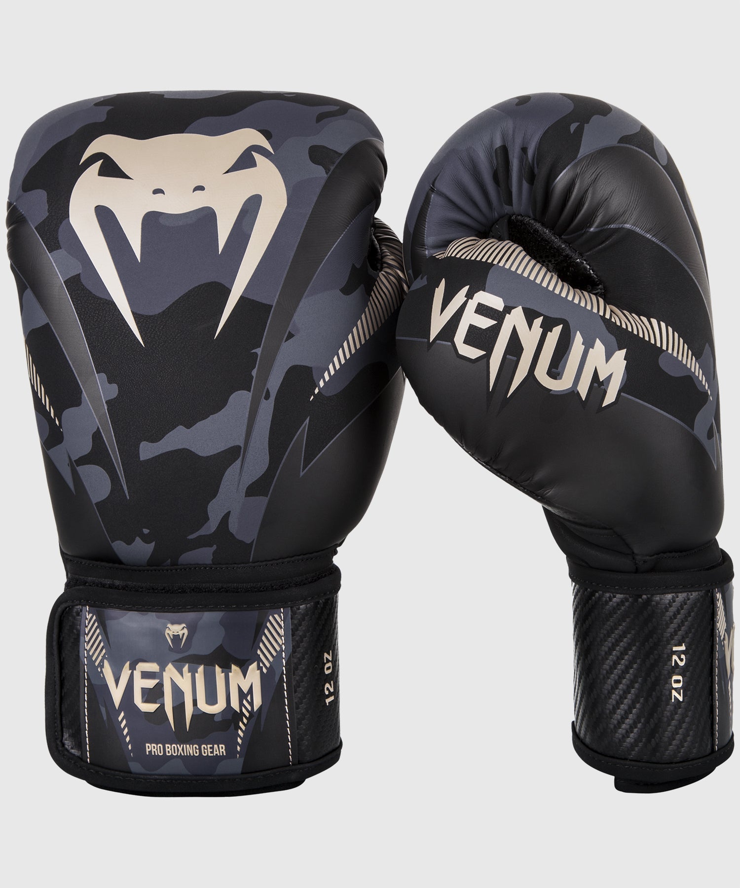 Venum Impact Boxing Gloves - Dark Camo/Sand - Venum