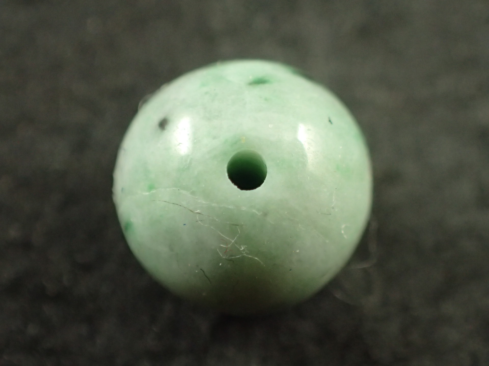 ✳お値段最安値‼️ 本物ブレスレット 糸魚川翡翠棗型&黒平スモーキー