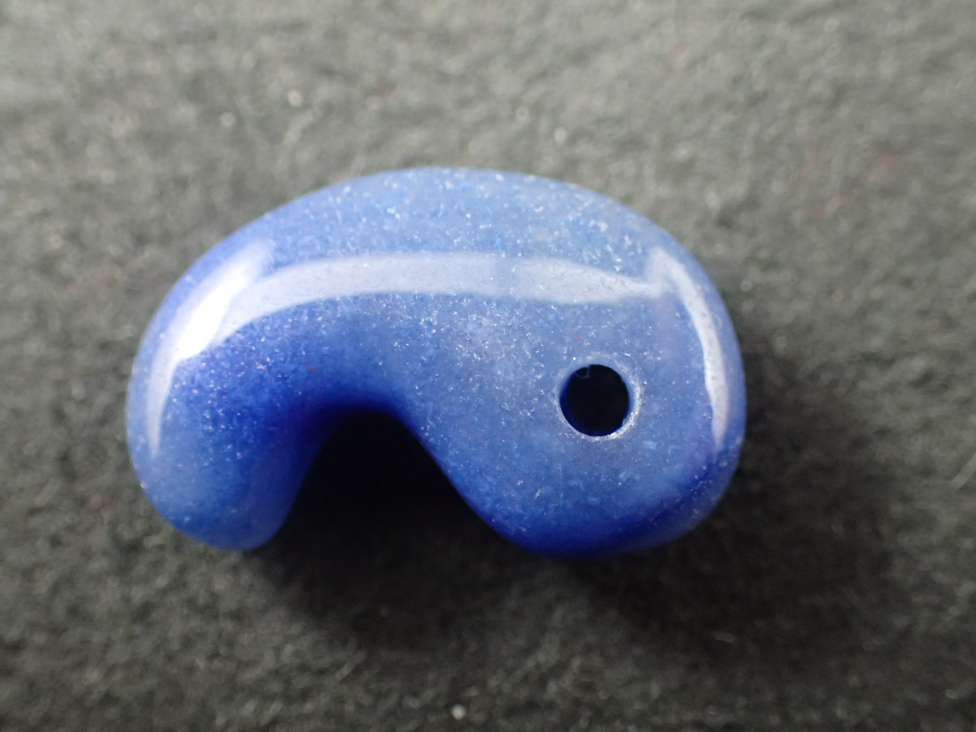 錦石 青メノウ勾玉 【公式通販】