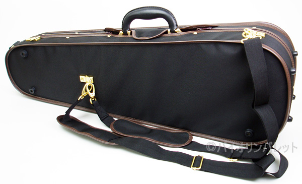 バイオリン ケース】Fiumebianca 木製 ブラック フルサイズ