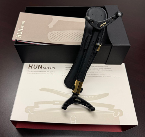 KUN seven クンセブン 箱・説明書・ 付属品あり バイオリン肩当て4/4