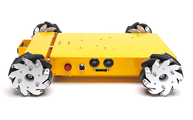 4WD100mmメカナムホイールロボット (10011) : ロボットショップ