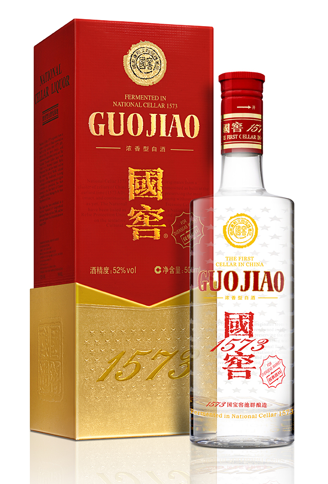 国窖1573 出口版经典装52度500ml 浓香型白酒宴请伴手礼送礼_酒类_中越