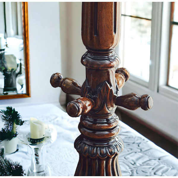 アンティーク調 コートハンガーラック ブラウン｜おしゃれ輸入家具通販