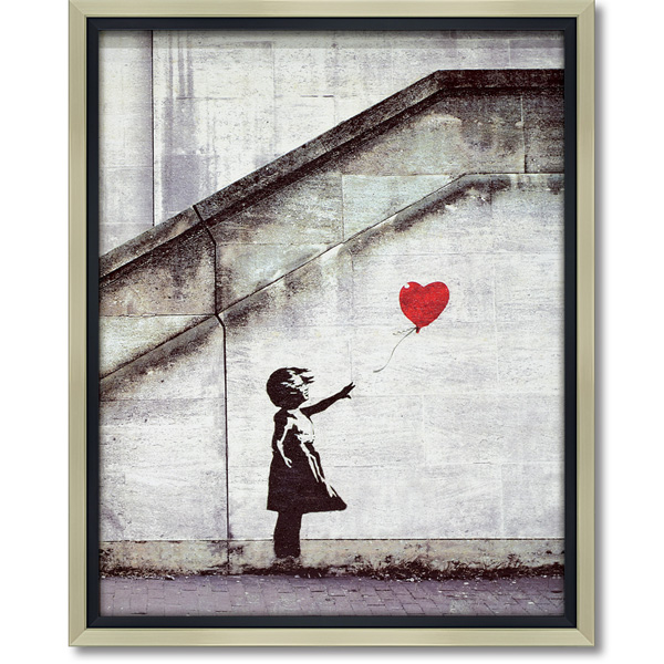 バンクシー BANKSY ポスター バルーン オリジナル 限定 COA 付き