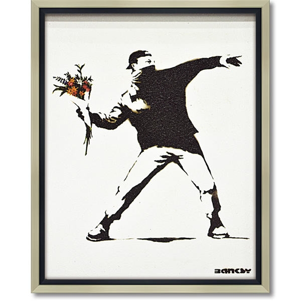 バンクシー「フラワー ボンバー」 | ユーパワー オンラインショップ