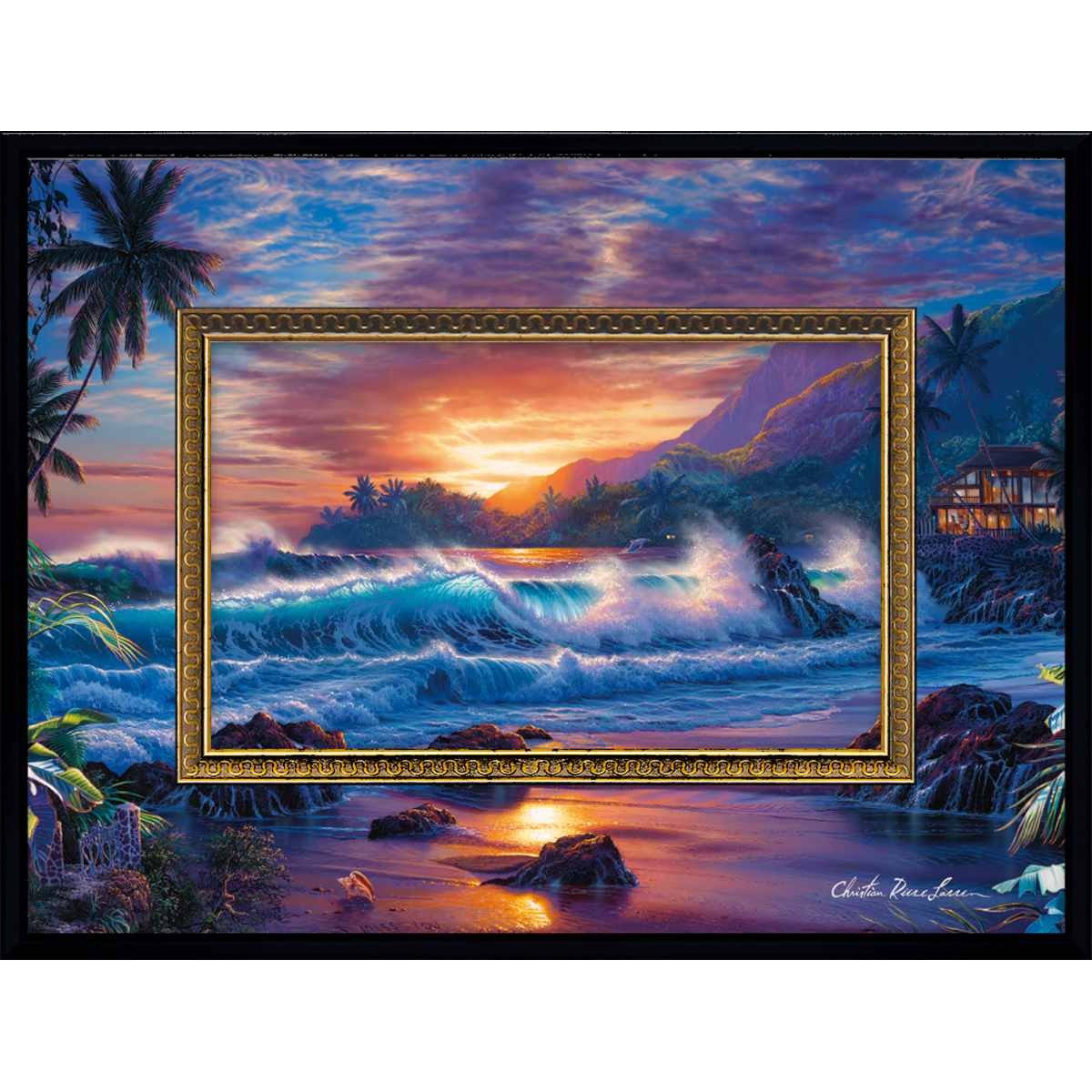 ラッセン「Eternity1991 」102㎝×69㎝ 【希少】