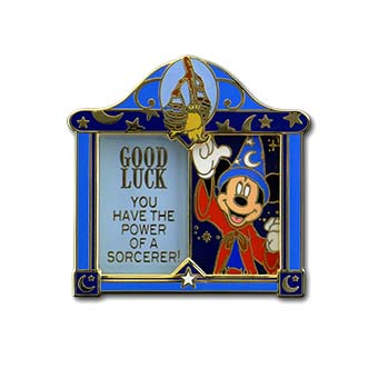 パリディズニー LE600 Good luck Bad luck ピンバッジ