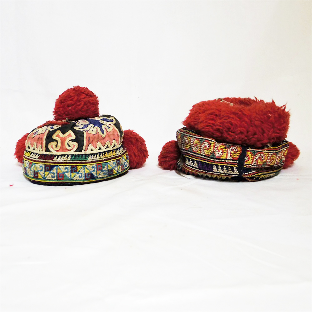 タイ 山岳民族帽子 アカ族女性用帽子｜特選画廊｜ヨコタ博物館