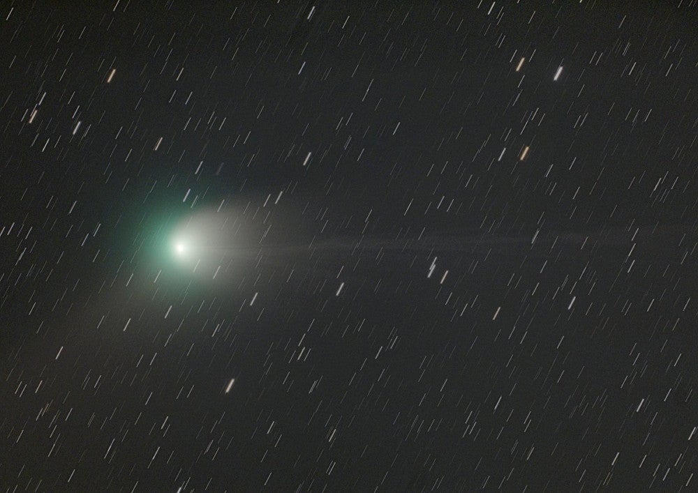 二度と戻ってこない緑色に光る「ZTF彗星」、2月2日に最接近…見頃
