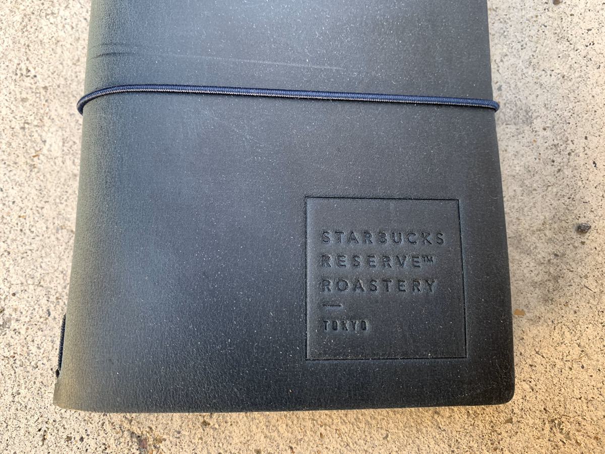 スターバックスリザーブ ロースタリー東京☆トラベラーズノート ブルー