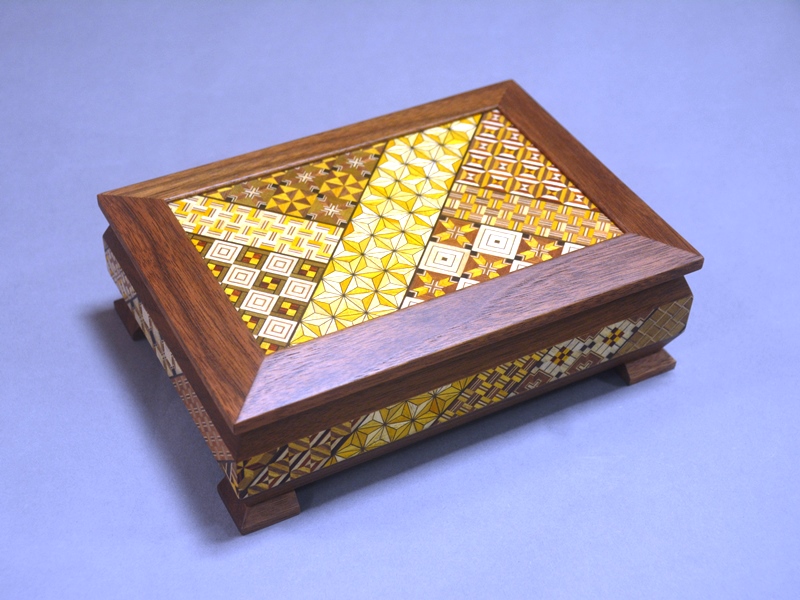 箱根寄木細工 角皿 5枚 未使用品 【公式通販】