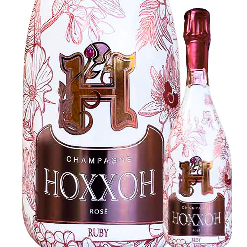 シャンパーニュ・HOXXOH オックス・ルビー 750ml ＊化粧箱付き - 有限