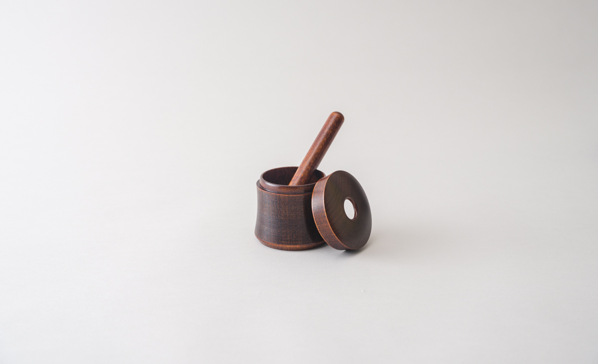 山中塗 お茶ミル 千筋 | 山中塗（山中漆器）オフィシャルサイト