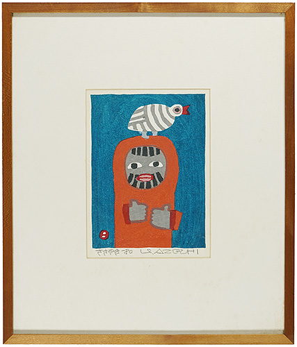 畦地梅太郎「ささやき」 | 山田書店美術部オンラインストア