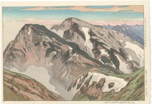 ☆恵那山 春☆油絵 風景画「恵那山」浅野博 Hiroshi.A サイン入 額装付