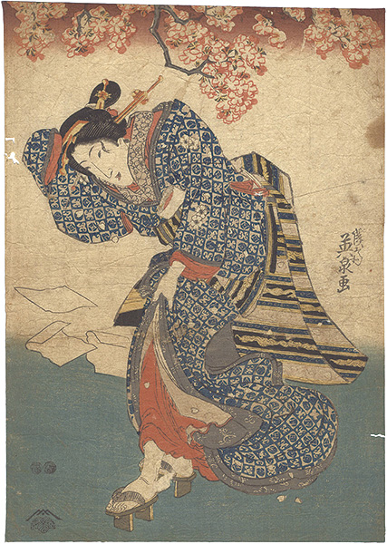 t*7様 皐月恵 『花鳥風月』 版画 36/150 証明書付き 既存箱欠品