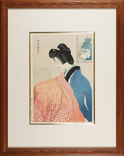 美品 掛け軸 駿府博物館所蔵 名画 12本セット 上村松篁・伊東深水など
