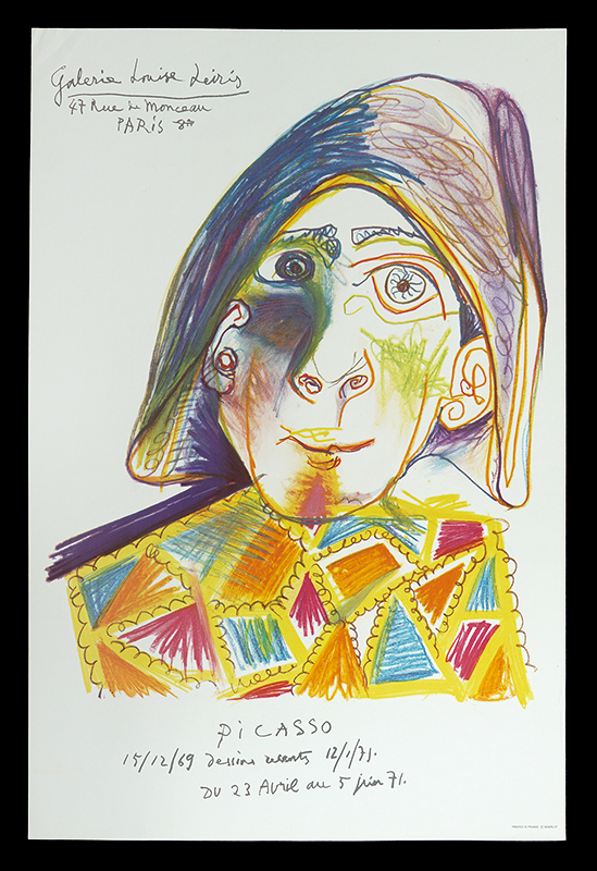 パブロ・ピカソ「ピカソ展ポスター」 | 山田書店美術部オンラインストア
