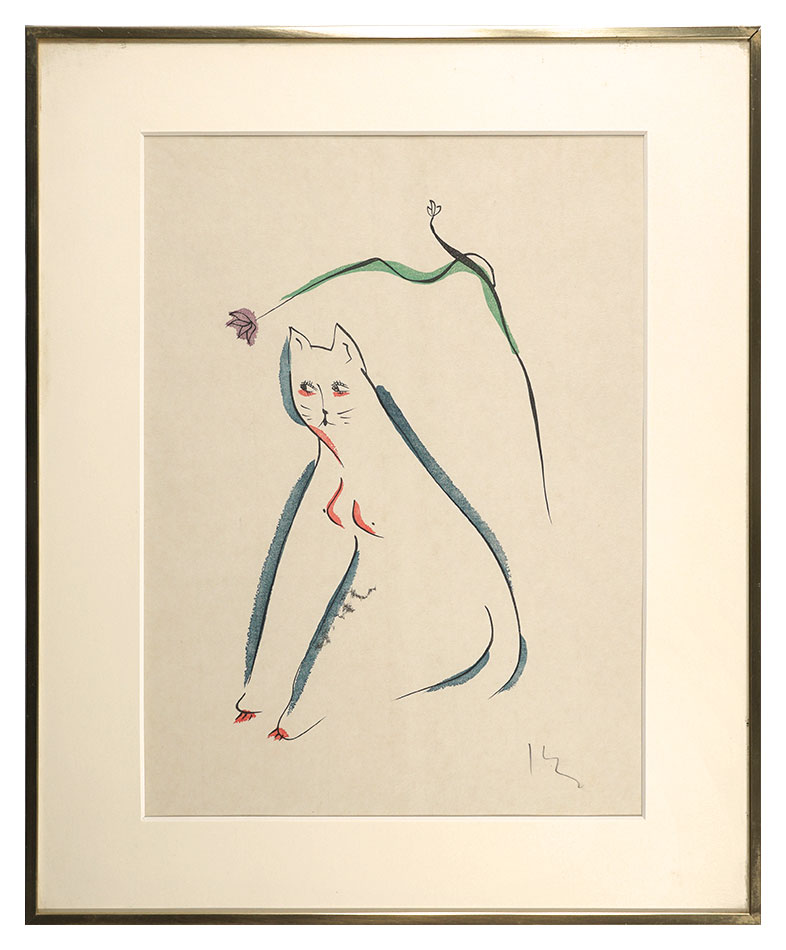 黒田征太郎 猫 黒田征太郎「ネコ」 | 山田書店美術部オンラインストア