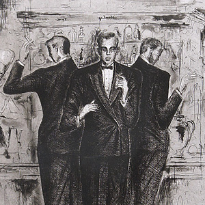 ☆処分価格☆【真作】☆金子國義 / 銅版画・手彩色 / 金子国義 処分