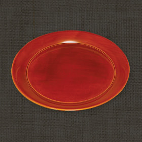 慶弔盆 8寸 - 飛騨春慶塗 （飛騨高山の伝統工芸） - 山田春慶店