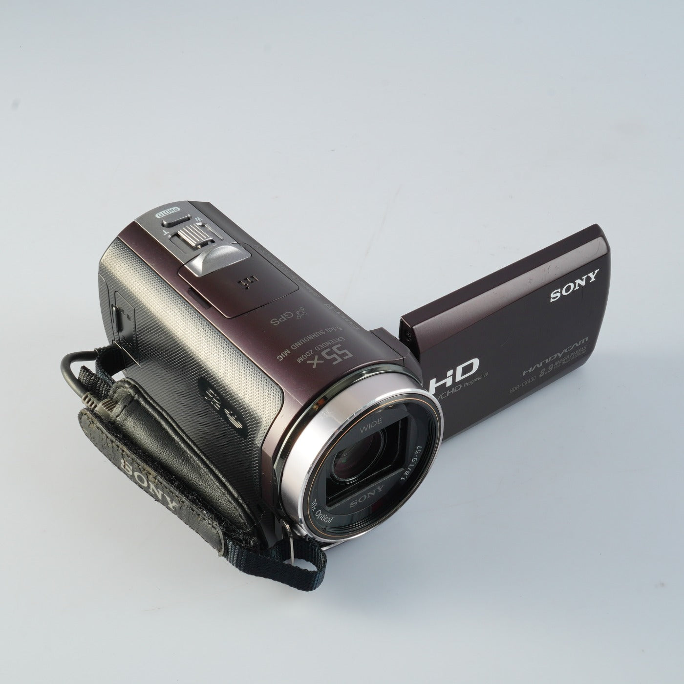 SONY HDR-CX430V Violet デジタルムービーカメラ – 山田写真機店