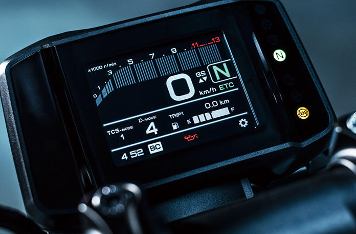 YAMAHA MT-09 メーター 表示しません