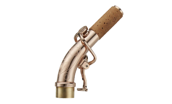 ヤナギサワ ソプラノサックス用ネック GP（ゴールドプレート）カーブ