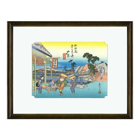 ❣️値下げしました❣️ ❣️鬼太郎 妖怪道五十三次 木製額縁❣️