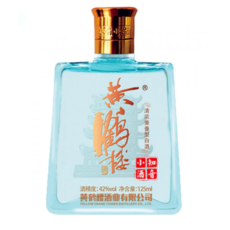 黄鹤楼知音小酒白酒125ML 42%VOL_酒类_酒水乳饮_开元亚超19周年庆