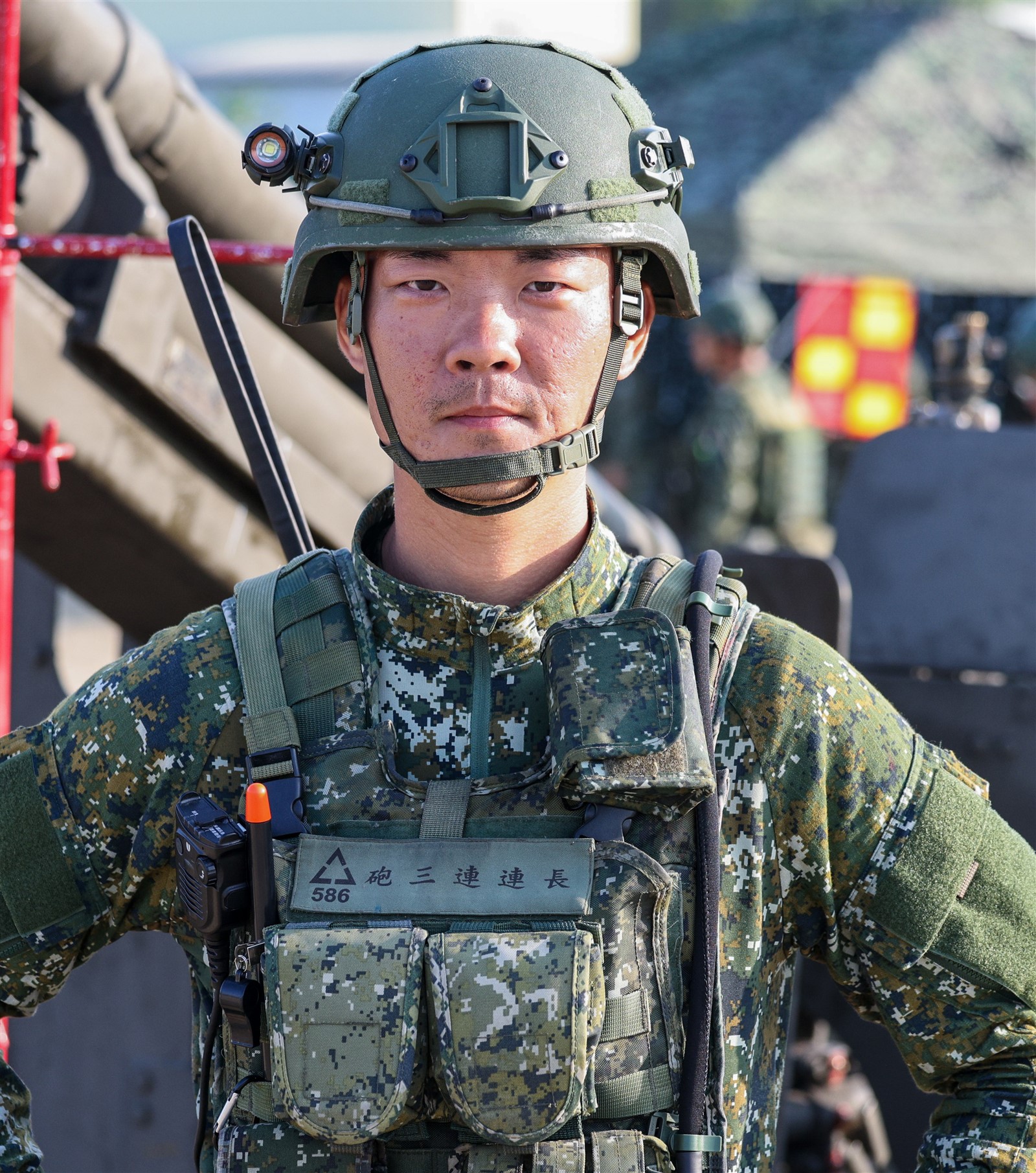 裝甲586旅砲兵營「原級校正實彈射擊」】熟稔作業流程 提升專業職能