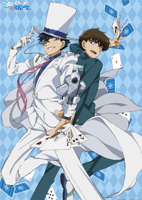 まじっく快斗 名探偵コナン ポストカードセット 怪盗キッド 黒羽快斗