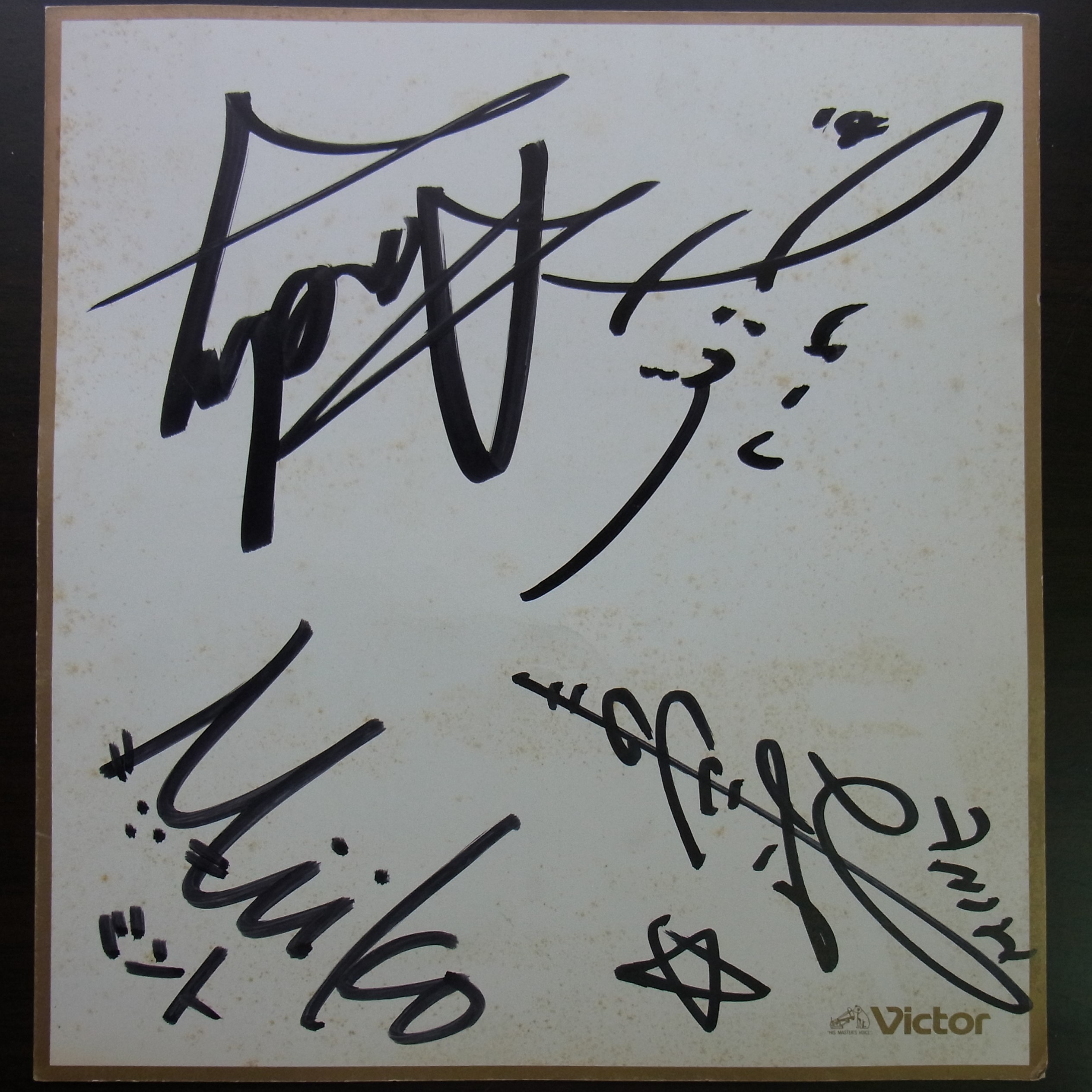 岡田奈々 Unfoemel LINEMusic キャンペーン チェキ 直筆サイン 今日