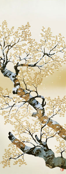 作者不詳/山渓人物図/山水図/掛軸/名家伝来/AC-513 作者不詳/山