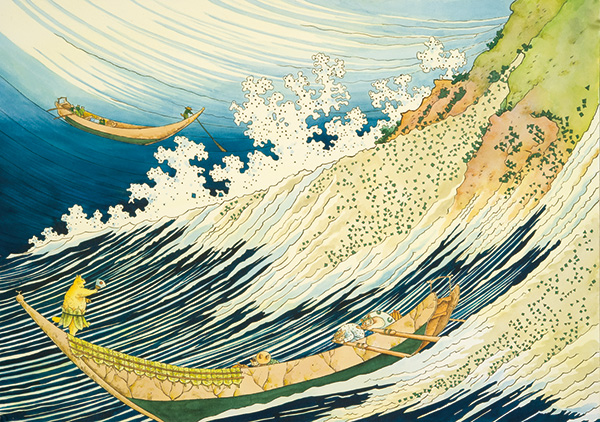 ますむらひろしの北斎展 ATAGOAL×HOKUSAI ｜ 過去の展覧会 ｜ 八王子市