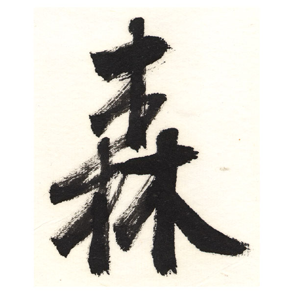 呉竹精昇堂 墨色見本 液体墨 | ゆめ画材