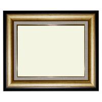 金色 彫刻入り [IM] 絵画用額縁 ② F8号 額装 金色 絵画用品 油彩額縁