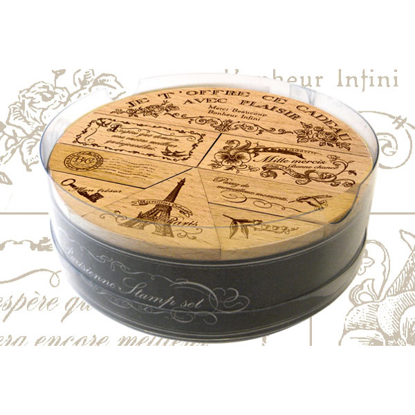 お値下げ！未使用 スタンピンアップ フランス語の薔薇スタンプとダイの