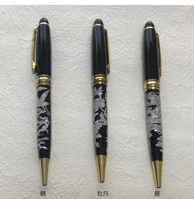 螺鈿のボールペン 文房具 夢市場本店【韓国チマチョゴリと韓国雑貨の