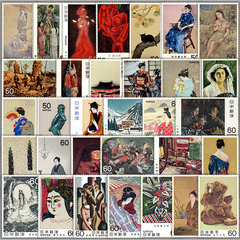 切手・趣味の通信販売｜スタマガネット 近代美術シリーズ32種完(単片