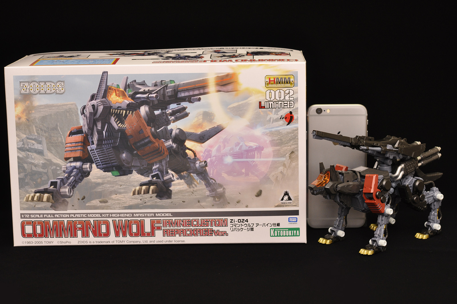 ZOIDS HMMコマンドウルフ アーバイン仕様 未組立 HMM コマンドウルフ